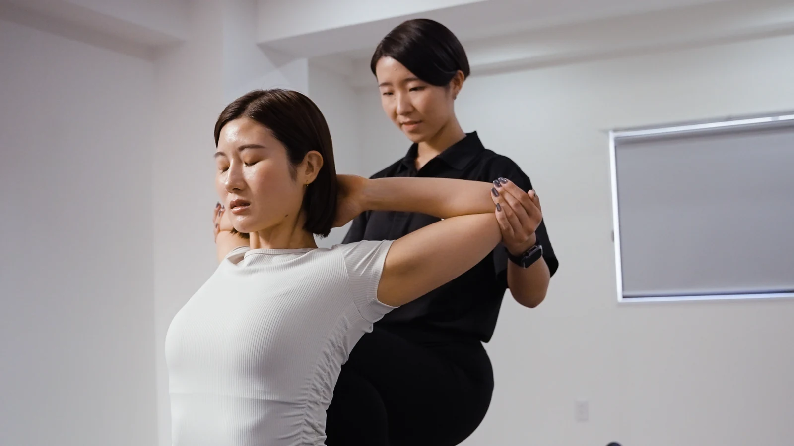 パーソナルストレッチの様子